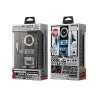 Автомобильный держатель Wekome WP-U208 Vanguard Series Mechanical Transparent Wireless Charging Car Holder [Gray]